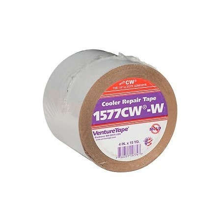 3M VentureTape Cooler Repair Tape, 4 IN x 15 Yards, White, 1577CW-WME 7010379907
